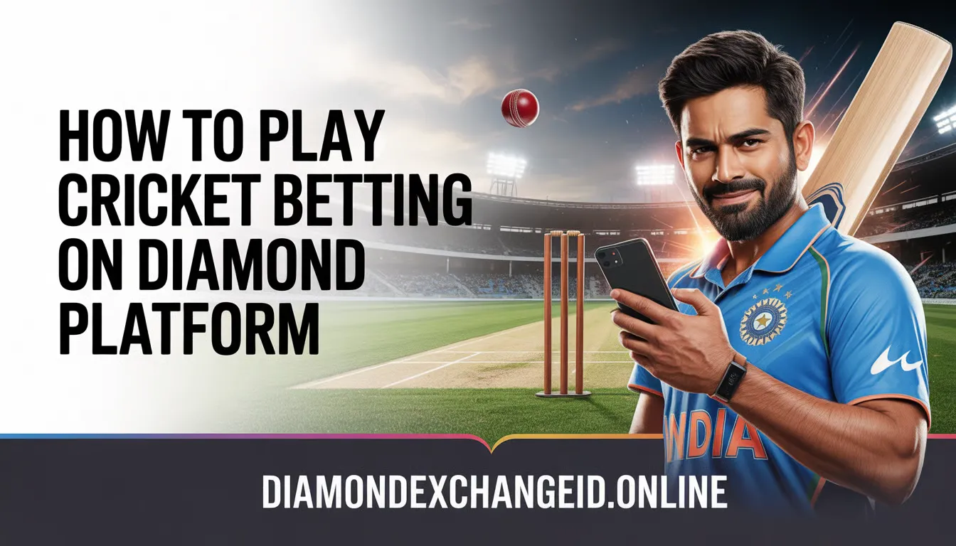 How to Play Cricket on Diamond Exchange