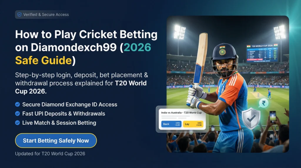 How to Play Cricket Betting on Diamondexch99