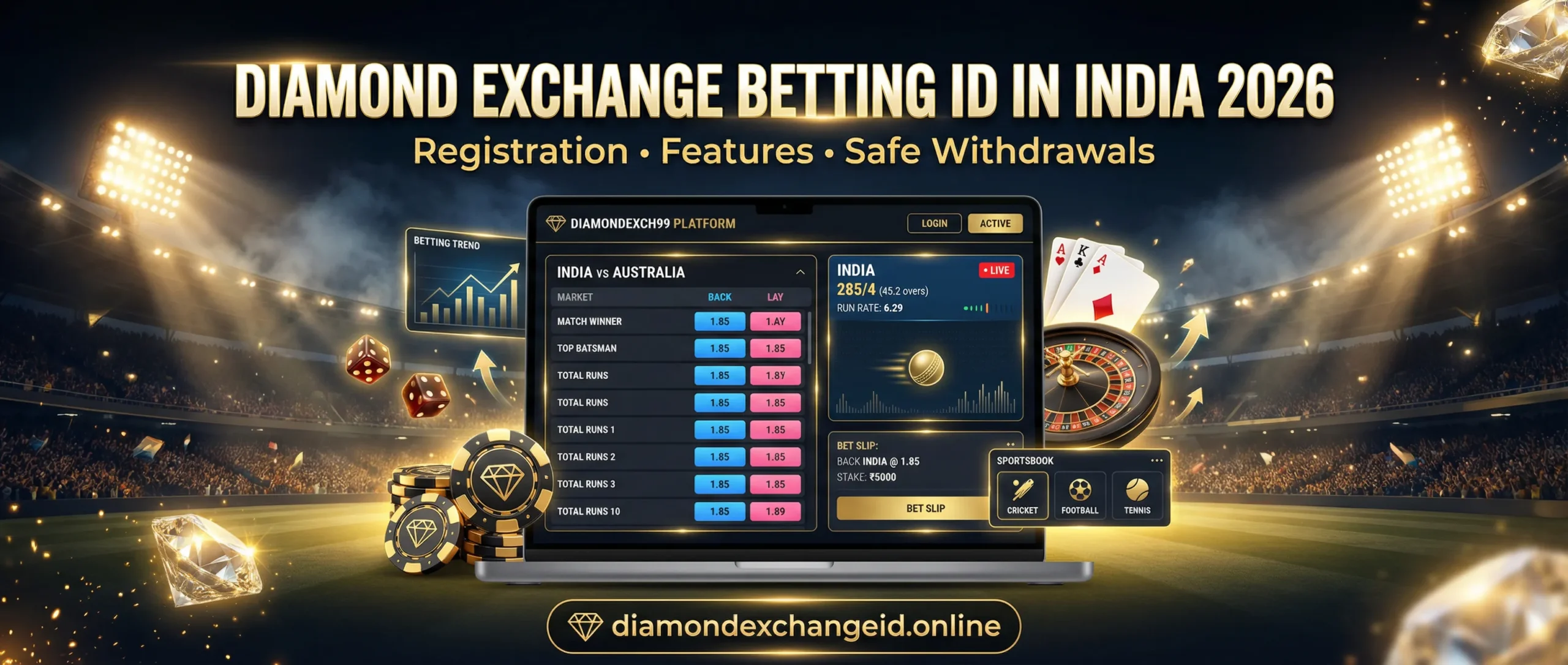 Diamond Exchange Betting ID India