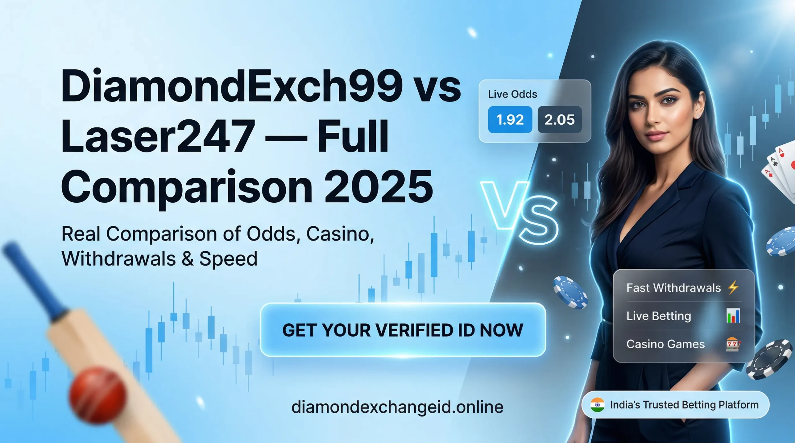 DiamondExch99 vs Laser247