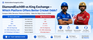DiamondExch99 vs King Exchange