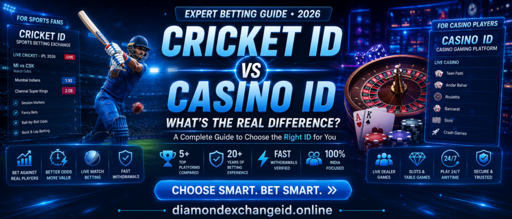 Cricket ID vs Casino ID